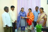 వైద్య విద్యార్థినికి ఆర్థిక సహాయం..