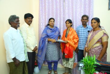 వైద్య విద్యార్థినికి ఆర్థిక సహాయం..